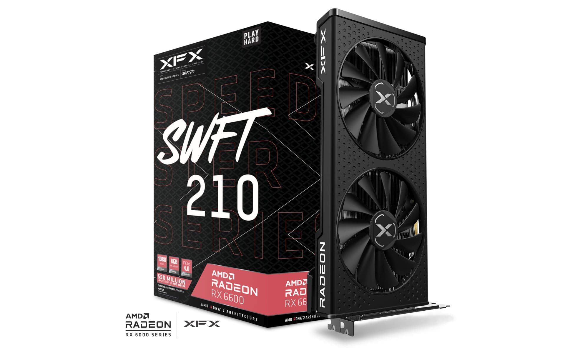 RX 6600 XFX RX 6600 Speedster SWFT210