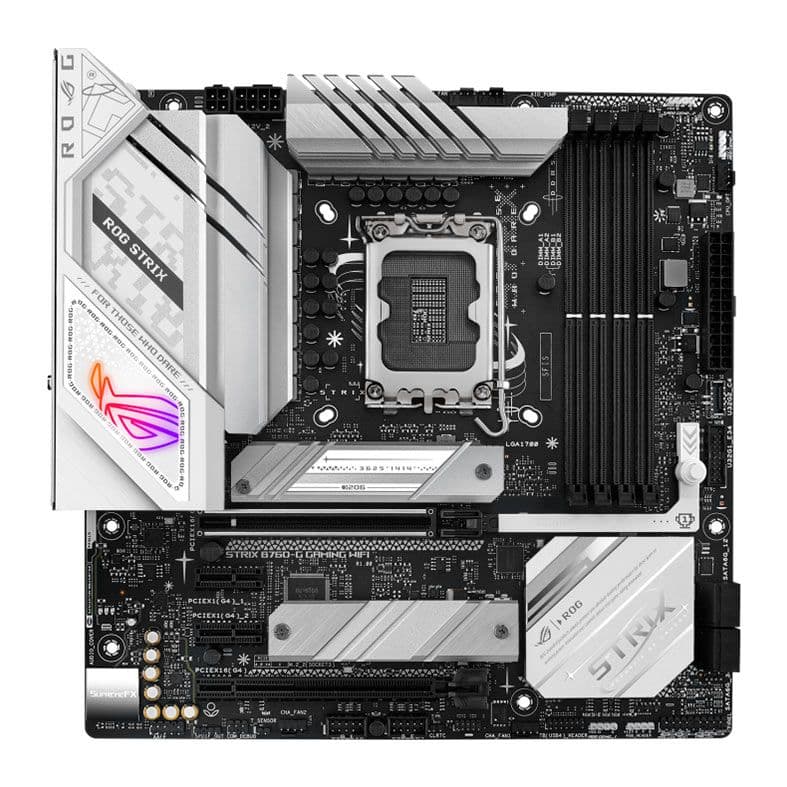 ASUS ROG STRIX B760-G GAMING WIFI LGA1700 Micro-ATX DDR5