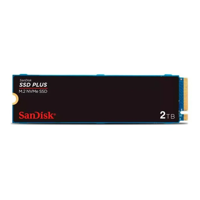 SanDisk SSD Plus 2TB SSD NVMe Gen 3 - SDSSDA3N-2T00-G26