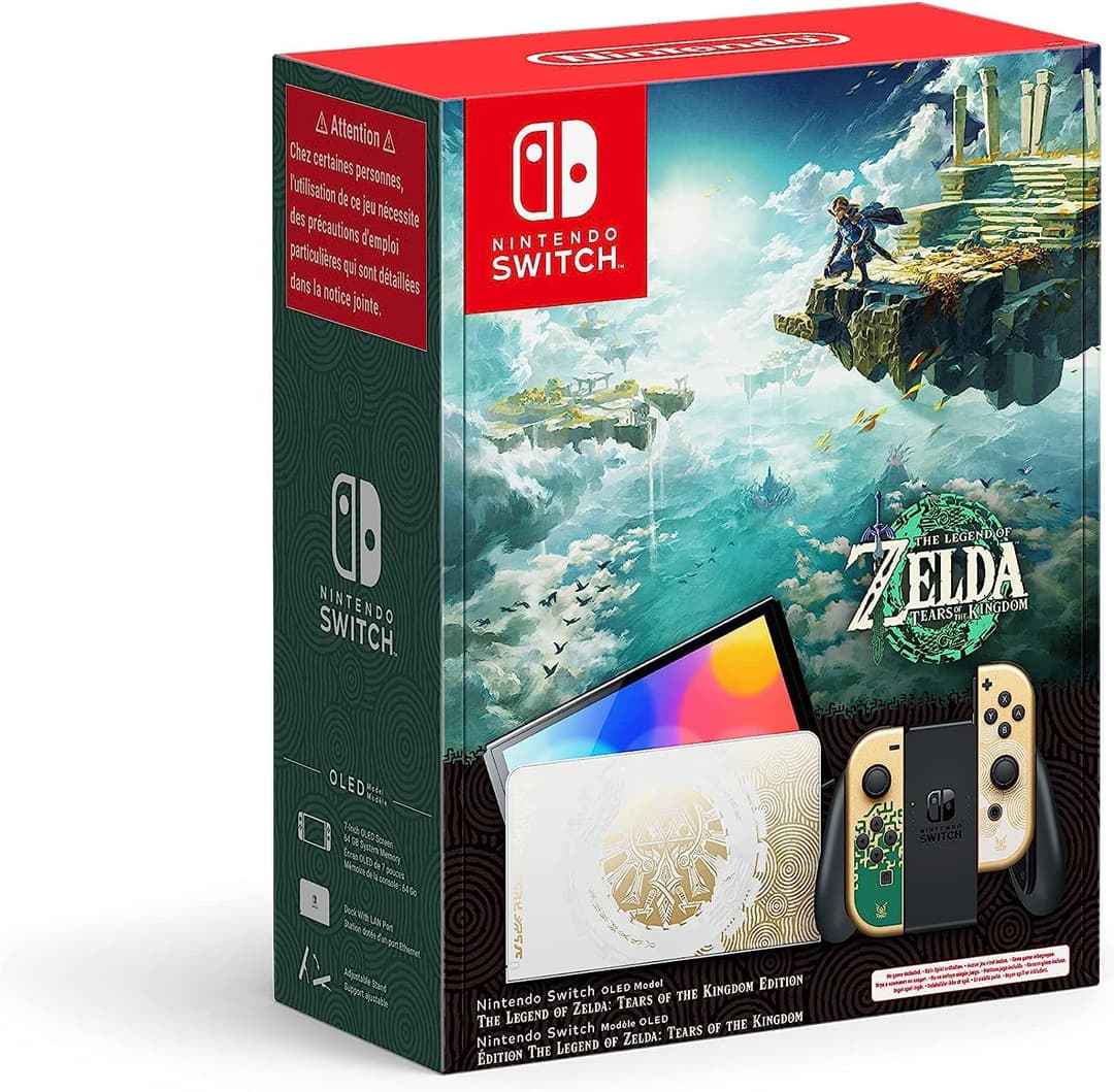 Nintendo Switch OLED Nintendo Switch OLED (Edição Zelda: Tears of the Kingdom)