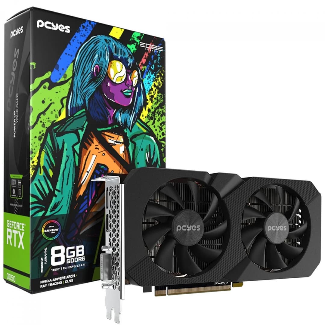 RTX 3050 8GB PcYes RTX 3050 8GB Projeto Edge