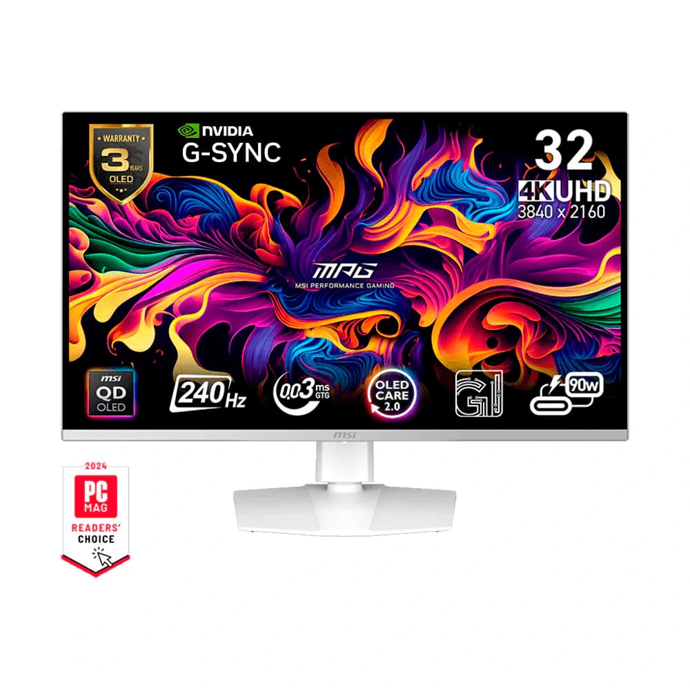 MSI MPG 32" UHD 240Hz QD-OLED - 322URXW MSI MPG 32" UHD 240Hz QD-OLED - 322URXW