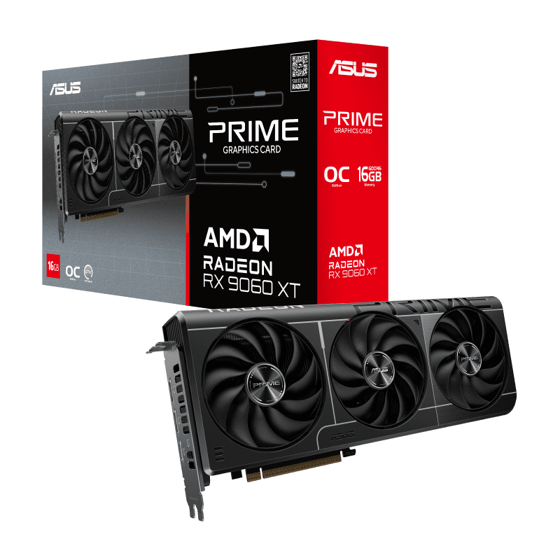 RX 9060 XT 16GB ASUS RX 9060 XT 16GB Prime OC