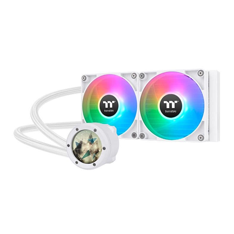 Water Cooler Thermaltake TH240 V2 Ultra ARGB Sync 240mm ARGB Water Cooler Thermaltake TH240 V2 Ultra ARGB Sync 240mm ARGB Branco - CL-W404-PL12SW-A