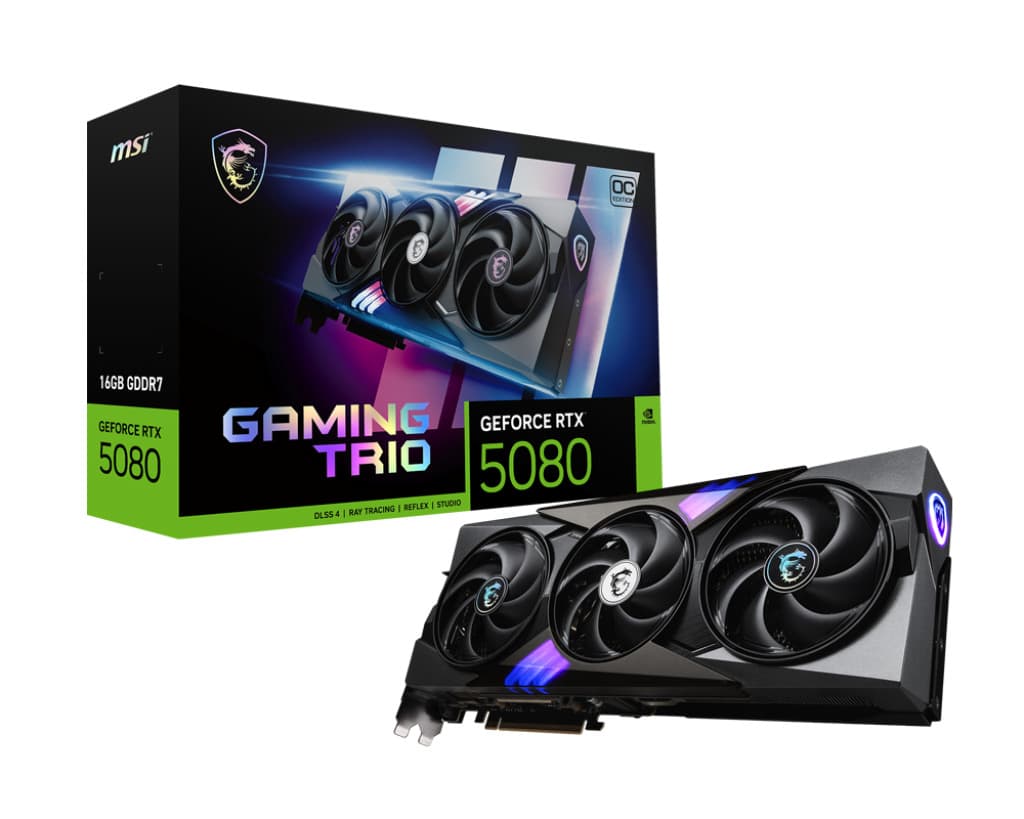 RTX 5080 MSI RTX 5080 Gaming TRIO