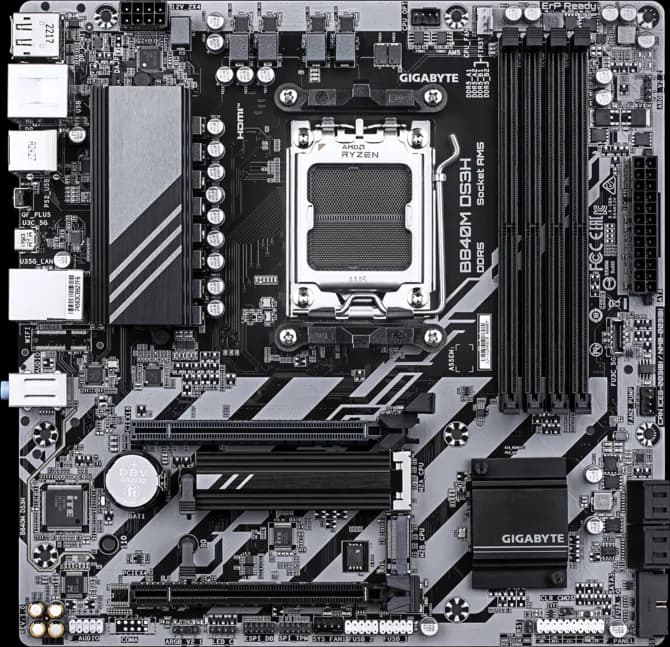 Gigabyte B840M DS3H AM5 Micro-ATX DDR5