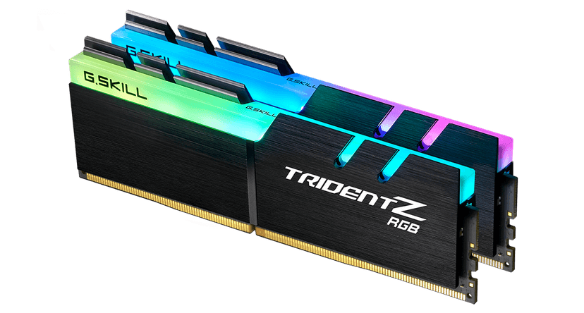 G.Skill Trident Z RGB 16GB (2x8GB) DDR4 4000MHz CL18 Preto - F4-4000C18D-16GTZRB