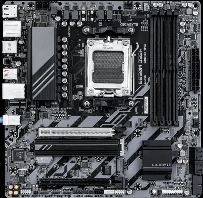 Gigabyte B850M DS3H AM5 Micro-ATX DDR5