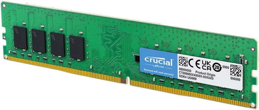 Crucial Basics 16GB (1x16GB) DDR4 3200MHz CL22 Verde - CT16G4DFRA32A