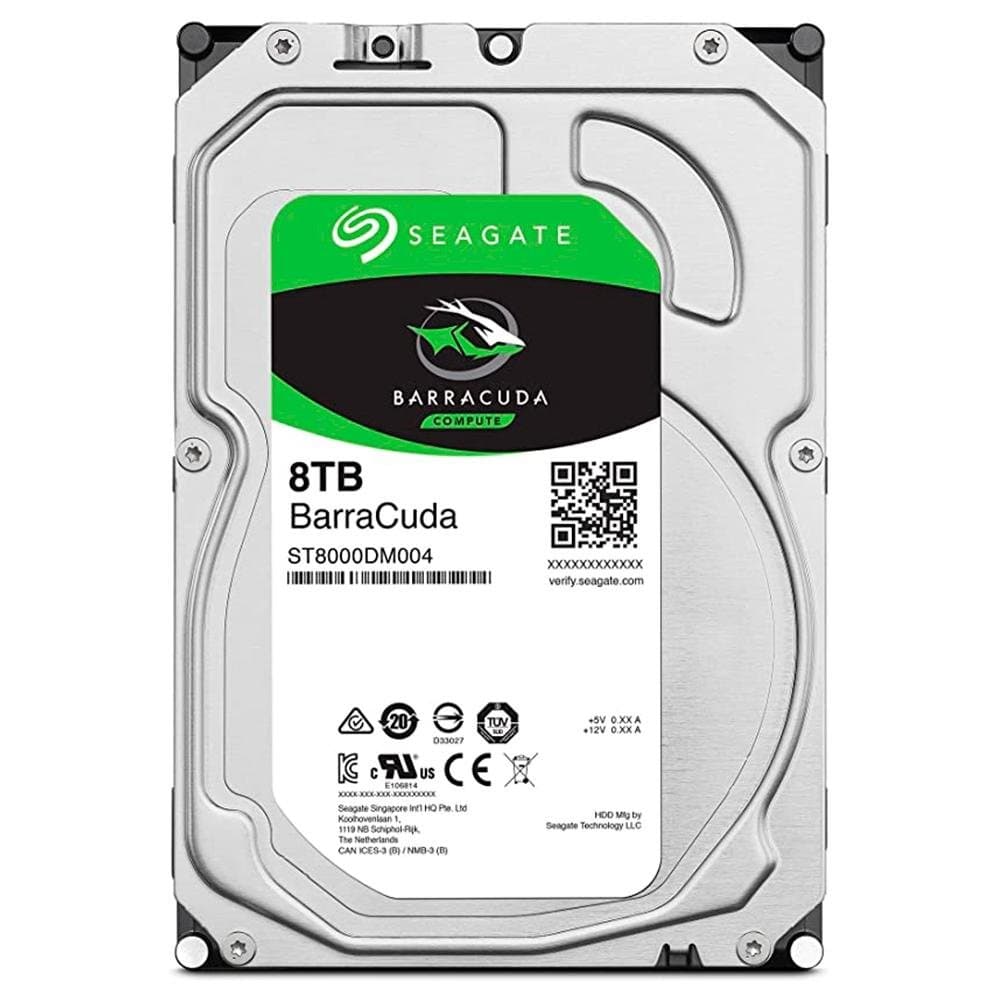 Seagate Barracuda 8TB HDD SATA III - ST8000DM004 Seagate Barracuda 8TB HDD SATA III - ST8000DM004