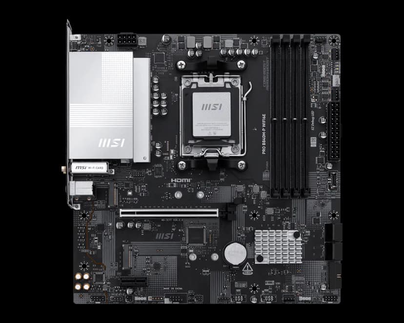 MSI PRO B840M-P WIFI6E AM5 Micro-ATX DDR5