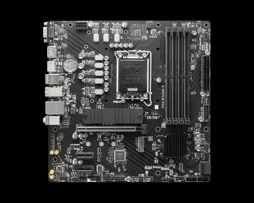 MSI PRO B760M-P LGA1700 Micro-ATX DDR5