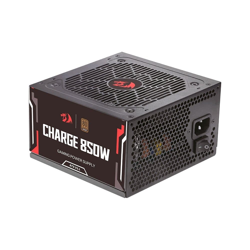 Redragon Charge 850W 80 Plus Bronze Modular ATX 3.1 - FRC-850 Redragon Charge 850W 80 Plus Bronze Modular ATX 3.1 - FRC-850