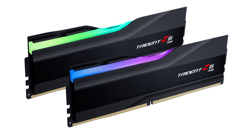 G.Skill Trident Z5 RGB 32GB (2x16GB) DDR5 6000MHz CL30 Preto - F5-6000J3040F16GX2-TZ5RK