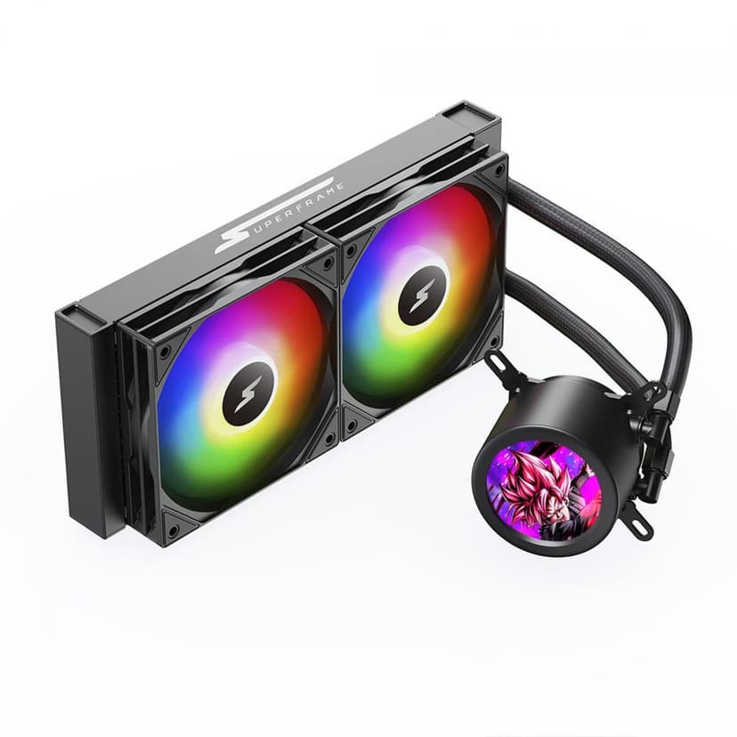 Water Cooler SuperFrame Isengard Magic 240mm ARGB Preto - SF-W240-MB