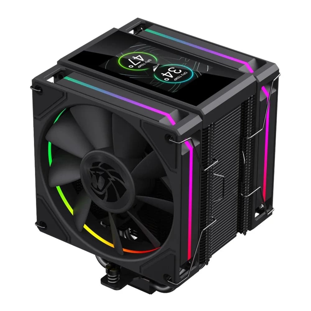 Air Cooler Gamemax Sigma 620 ARGB Air Cooler Gamemax Sigma 620 ARGB Preto - SIGMA620DFDBK