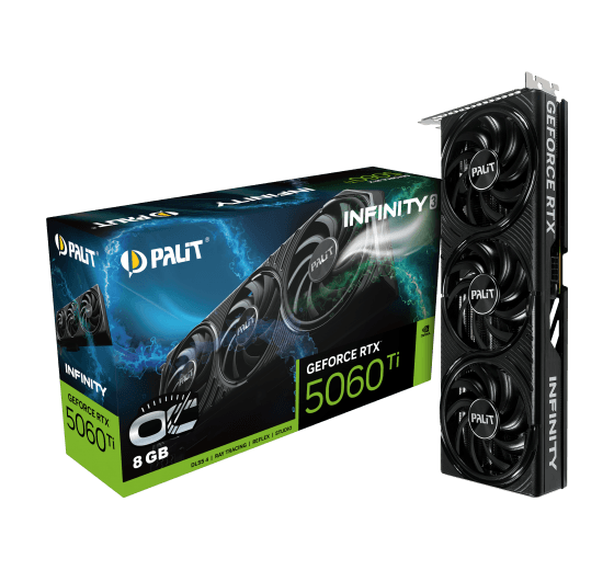 RTX 5060 Ti 8GB Palit RTX 5060 Ti 8GB Infinity 3 OC