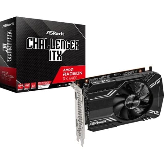 RX 6400 ASRock RX 6400 Challenger ITX