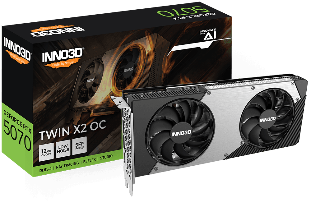 RTX 5070 INNO3D RTX 5070 Twin X2 OC