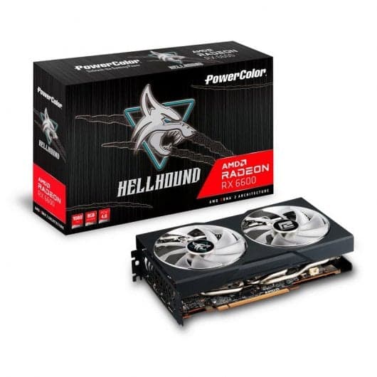 RX 6600 PowerColor RX 6600 Hellhound
