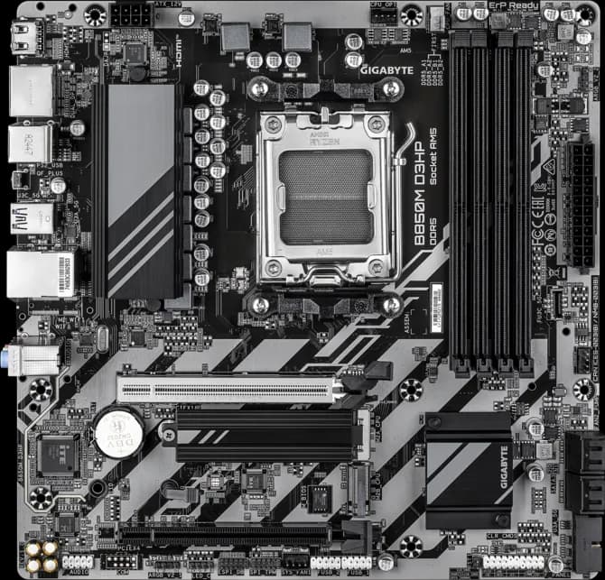 Gigabyte B850M D3HP AM5 Micro-ATX DDR5 Gigabyte B850M D3HP AM5 Micro-ATX DDR5