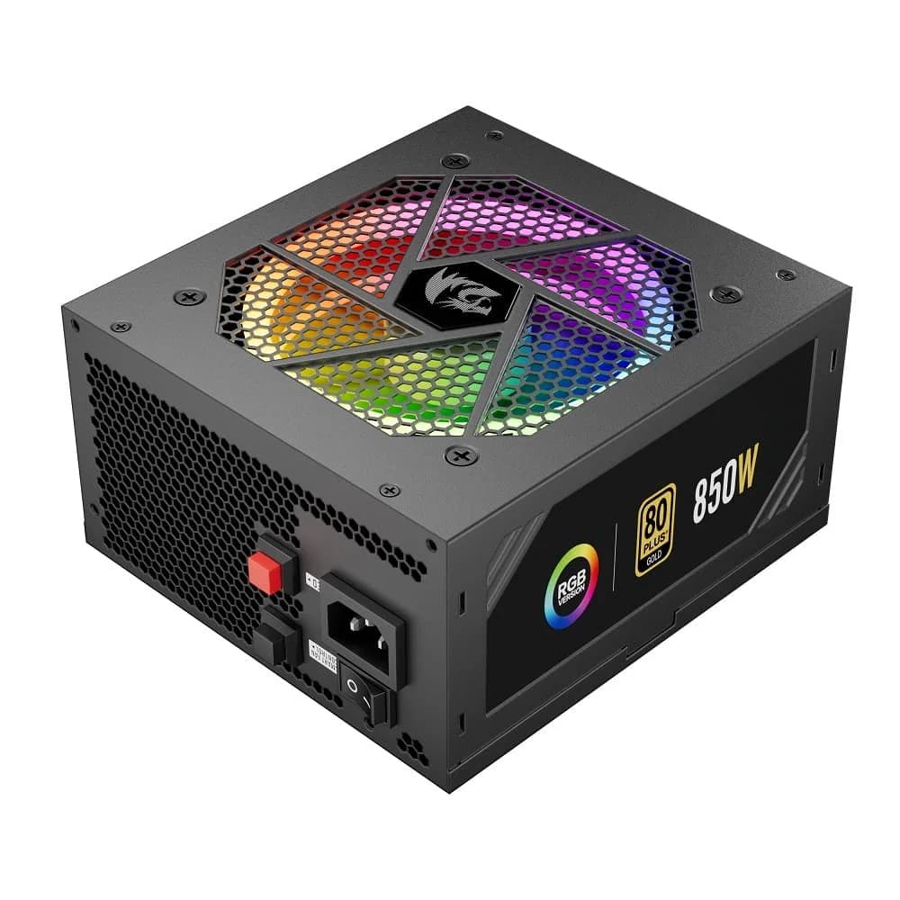 Redragon RGPS RGB 850W 80 Plus Gold Modular ATX 2.3 - GC-PS007-1 Redragon RGPS RGB 850W 80 Plus Gold Modular ATX 2.3 - GC-PS007-1