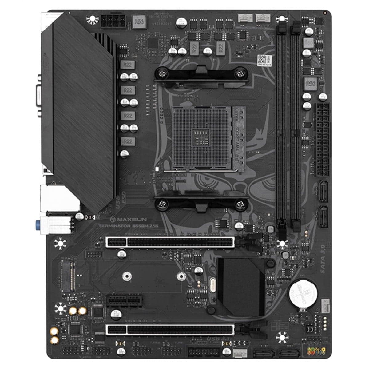 Maxsun B550M MS-Terminator AM4 Micro-ATX DDR4 Maxsun B550M MS-Terminator AM4 Micro-ATX DDR4