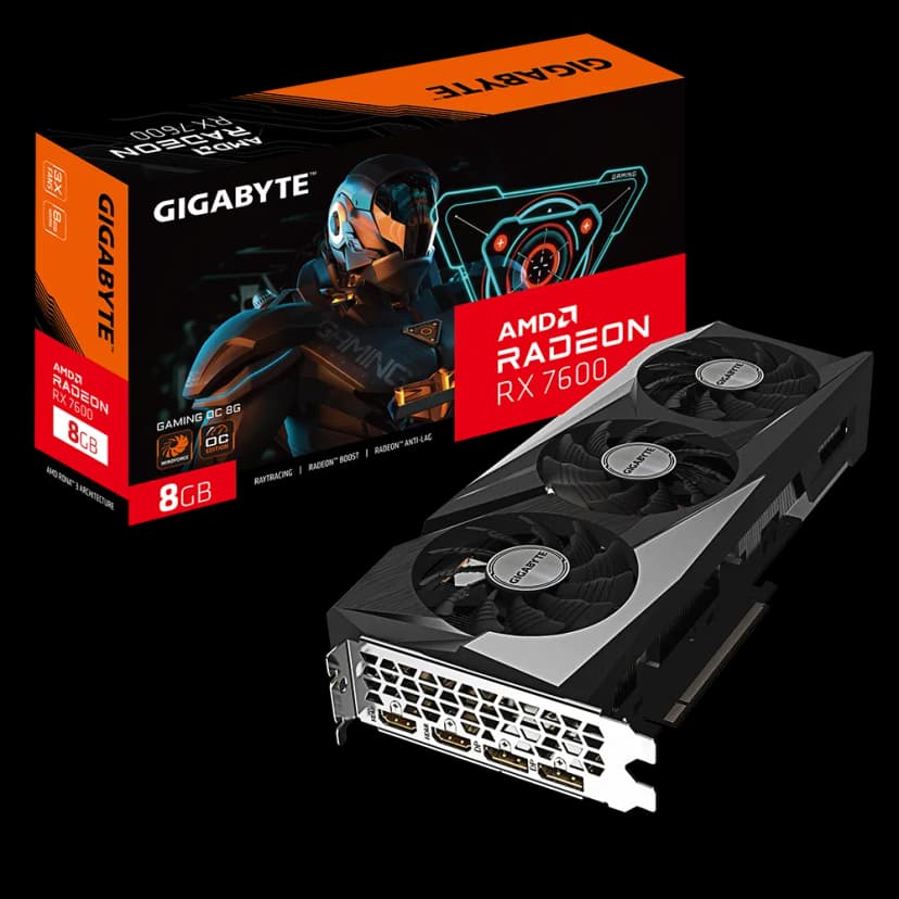 Gigabyte RX 7600 Gaming OC