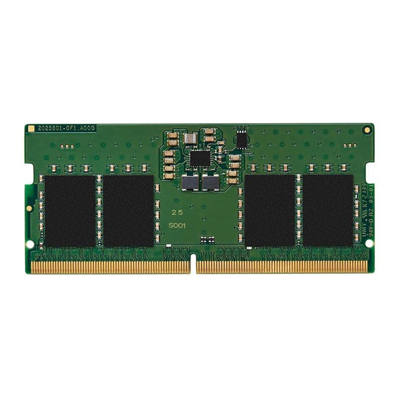 Kingston KCP 8GB DDR5 SO-DIMM Kingston KCP 8GB (1x8GB) DDR5 SO-DIMM 5600MHz CL46 Verde - KCP556SS6-8