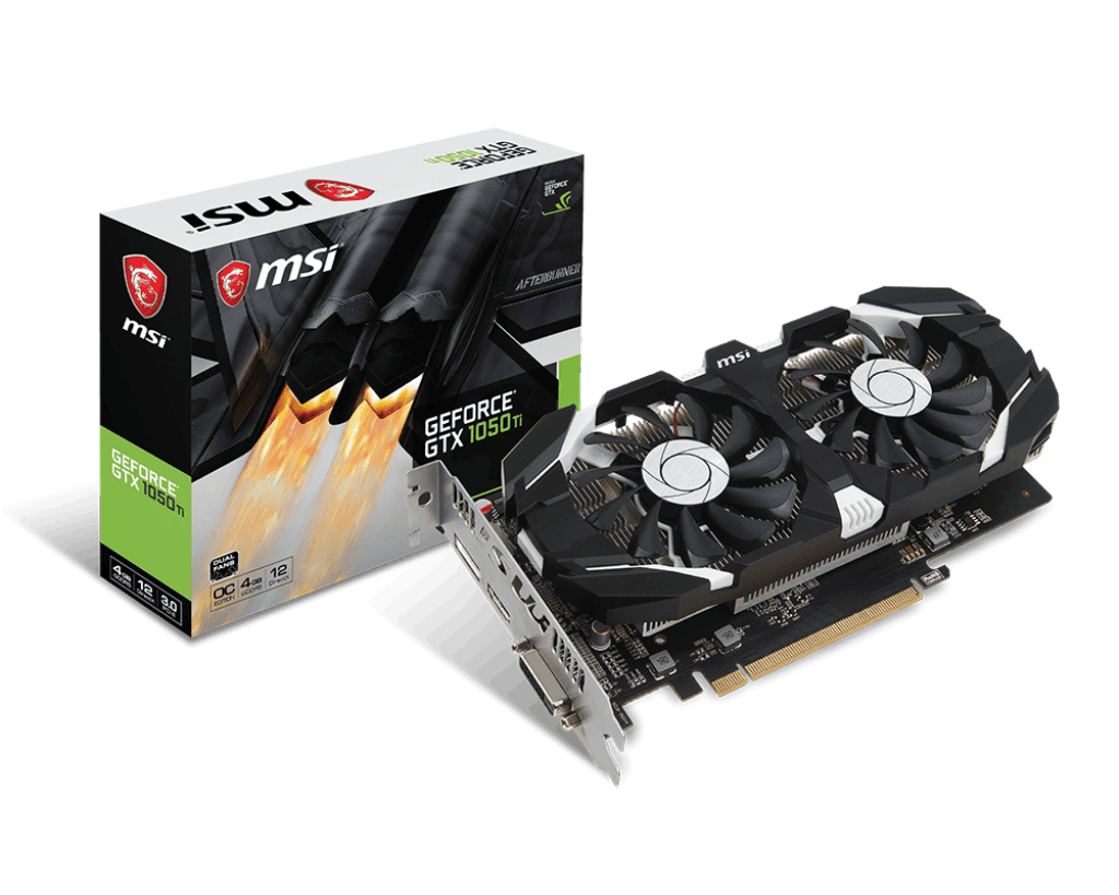 MSI GTX 1050 Ti 4GT OC