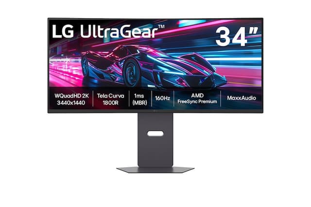 LG UltraGear 34" UWQHD 160Hz VA - 34G600A-B