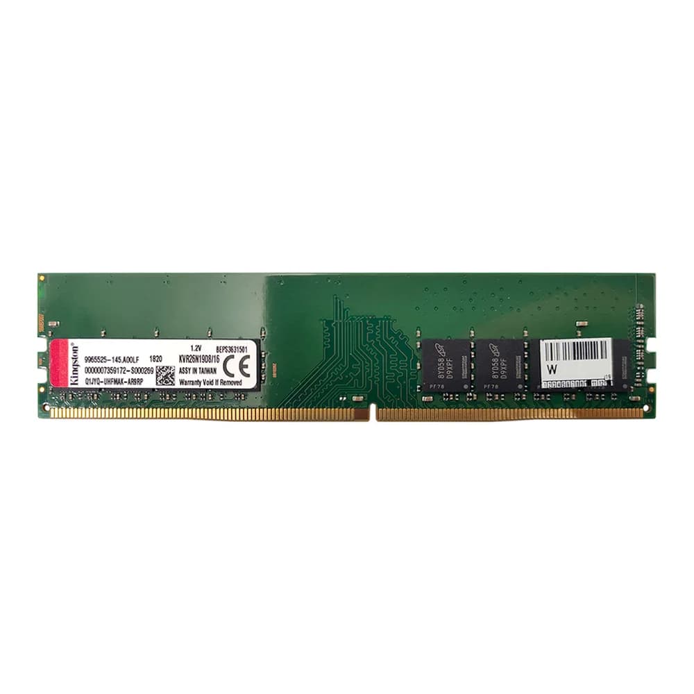 Kingston ValueRam 16GB DDR4 Kingston ValueRam 16GB (1x16GB) DDR4 2666MHz CL19 Verde - KVR26N19D8/16