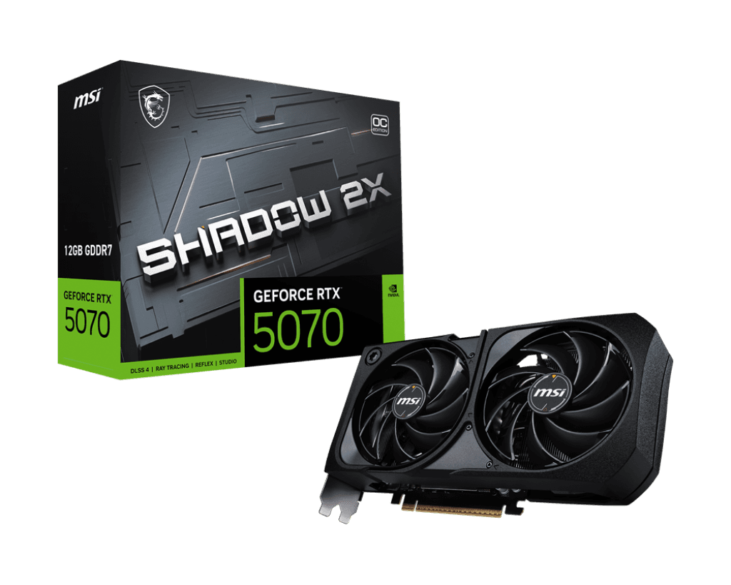 MSI RTX 5070 Shadow 2X OC
