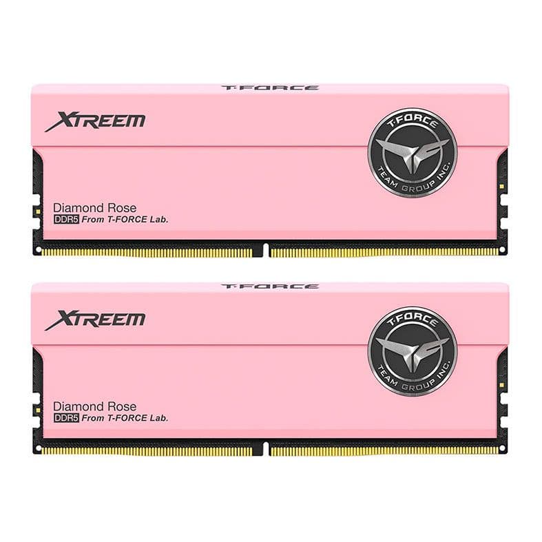 Team Group T-Force Xtreem 48GB DDR5 Team Group T-Force Xtreem 48GB (2x24GB) DDR5 7200MHz CL34 Rosa - FFPD548G7200HC34ADC01