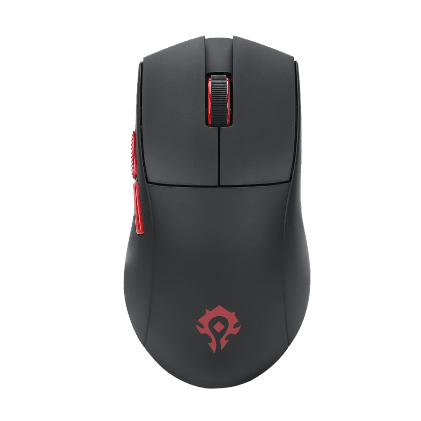 Redragon King Pro Sem Fio, Sensor PixArt PAW3395, 26000 DPI, Edição World of Warcraft Horda - YGK01-BK