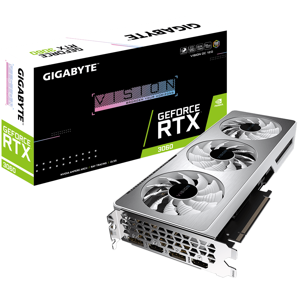 RTX 3060 12GB Gigabyte RTX 3060 12GB Vision