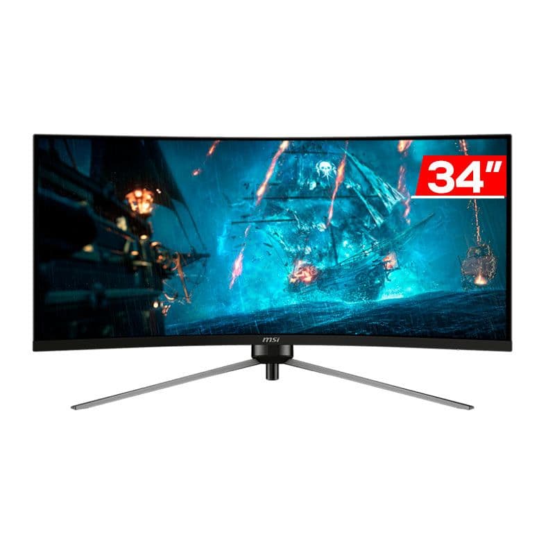 MSI MAG345CQR 34" UWQHD 180Hz VA - MAG-345CQR MSI MAG345CQR 34" UWQHD 180Hz VA - MAG-345CQR
