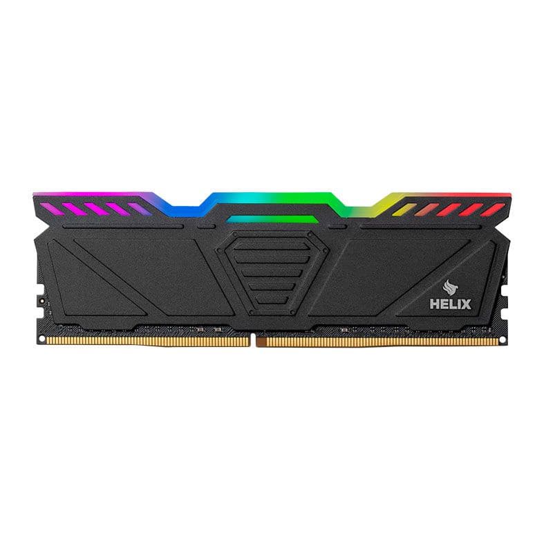 Pichau Helix RGB 16GB DDR5 Pichau Helix RGB 16GB (1x16GB) DDR5 4800MHz CL40 Preto - PCH-HLX16RGB-4800