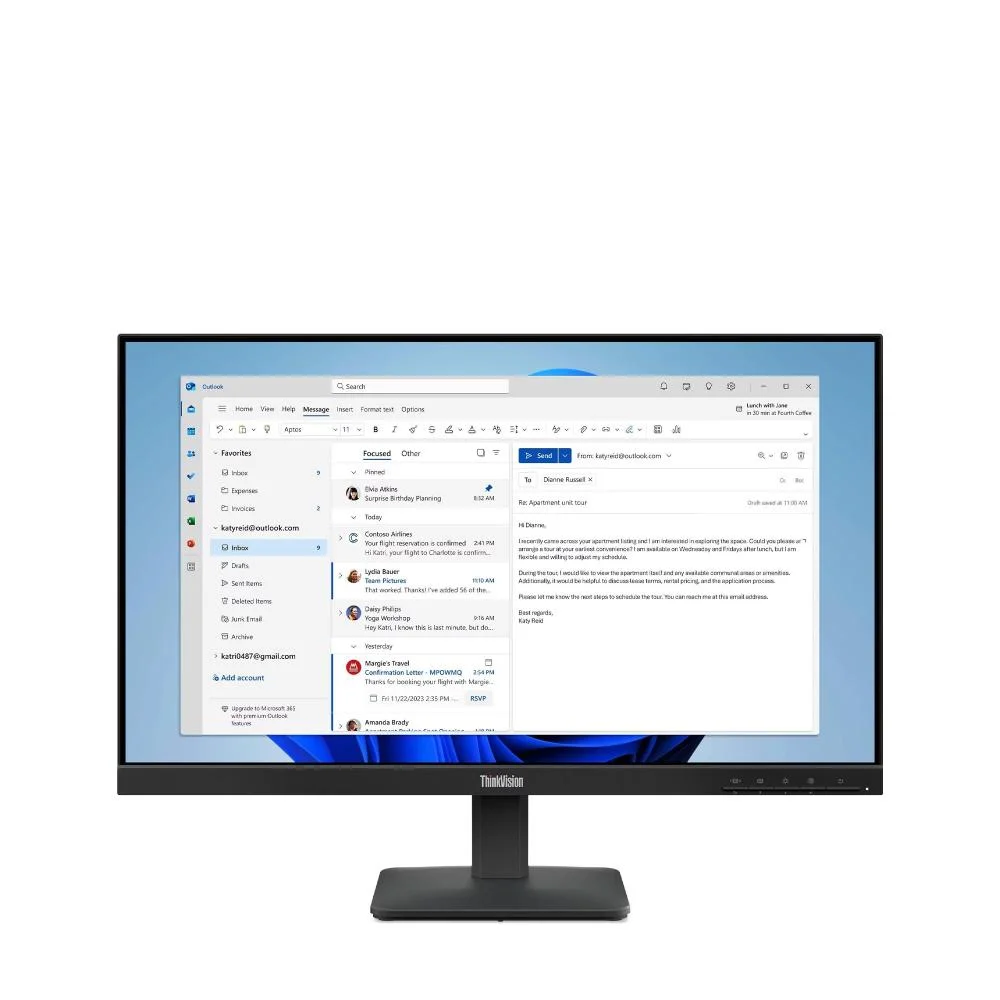 Lenovo ThinkVision 23.8" FHD 100Hz IPS - S24-4e Lenovo ThinkVision 23.8" FHD 100Hz IPS - S24-4e