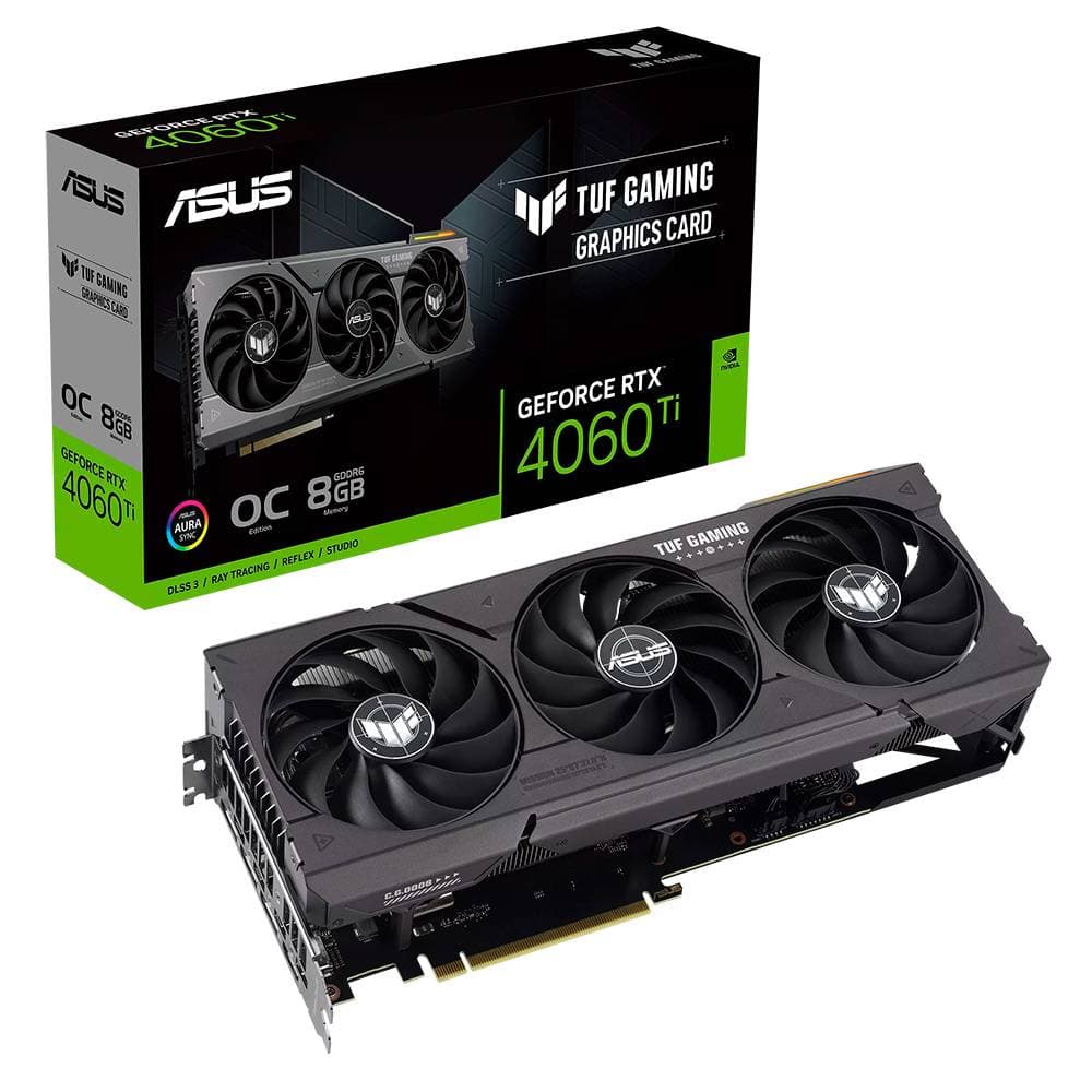RTX 4060 Ti 8GB ASUS RTX 4060 Ti 8GB TUF