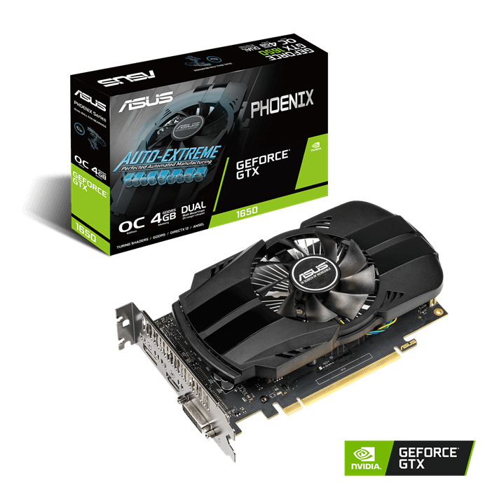 GTX 1650 ASUS GTX 1650 Phoenix