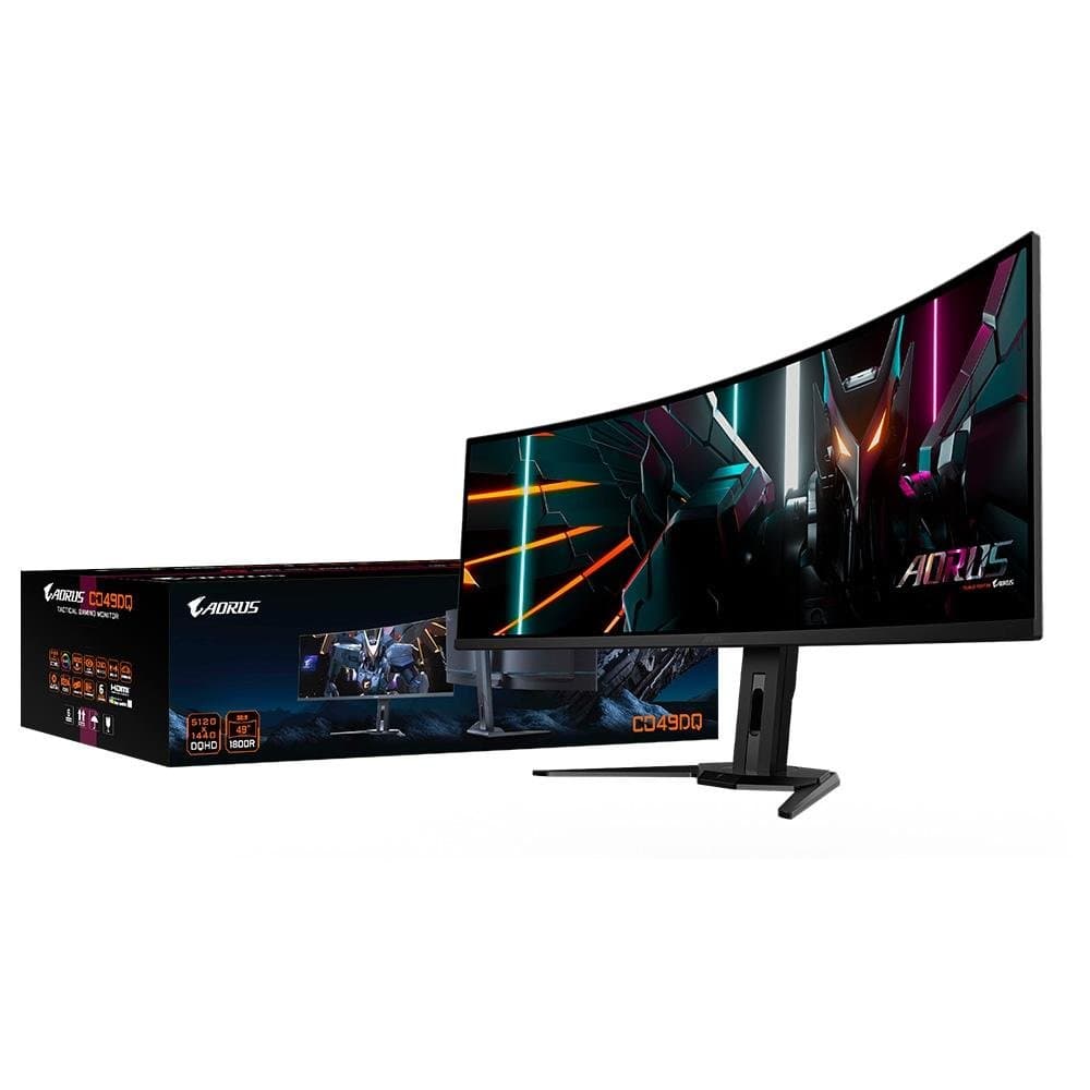 Gigabyte AORUS 49" DQHD 144Hz QD-OLED – CO49DQ-SA Gigabyte AORUS 49" DQHD 144Hz QD-OLED – CO49DQ-SA