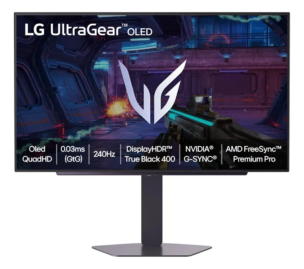 LG UltraGear 27" QHD 240Hz OLED - 27GX704A LG UltraGear 27" QHD 240Hz OLED - 27GX704A