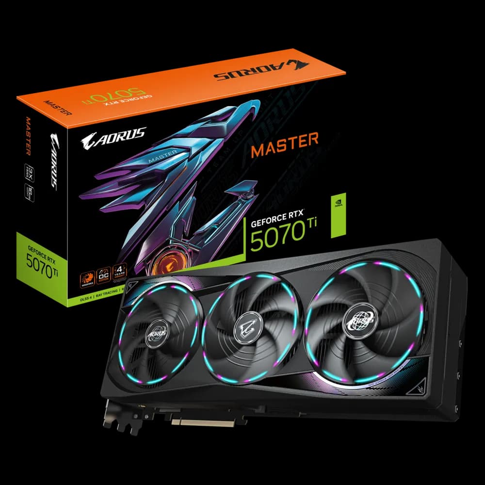 RTX 5070 Ti Gigabyte RTX 5070 Ti Aorus Master