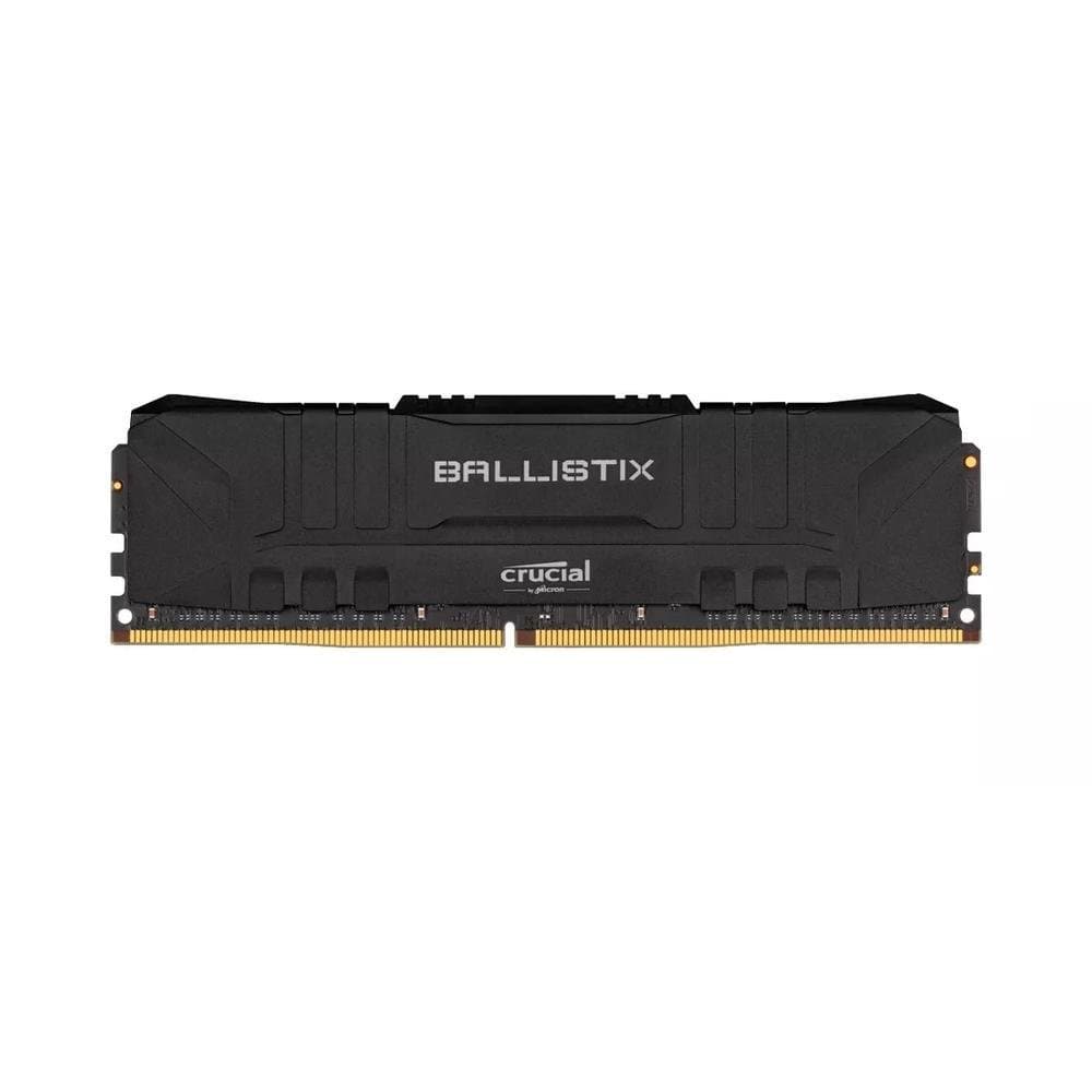 Crucial Ballistix 8GB DDR4 Crucial Ballistix 8GB (1x8GB) DDR4 2400MHz CL16 Preto - BL8G24C16U4B