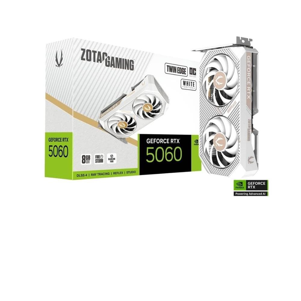 ZOTAC RTX 5060 Twin Edge OC White