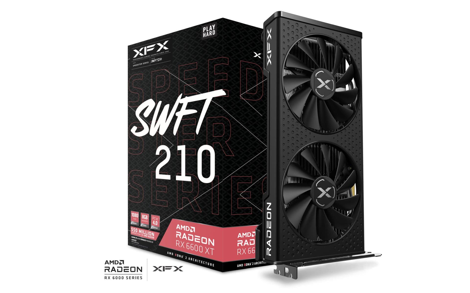 RX 6600 XT XFX RX 6600 XT Speedster SWFT 210